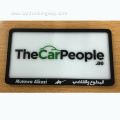 Decorative custom plastic car license plate